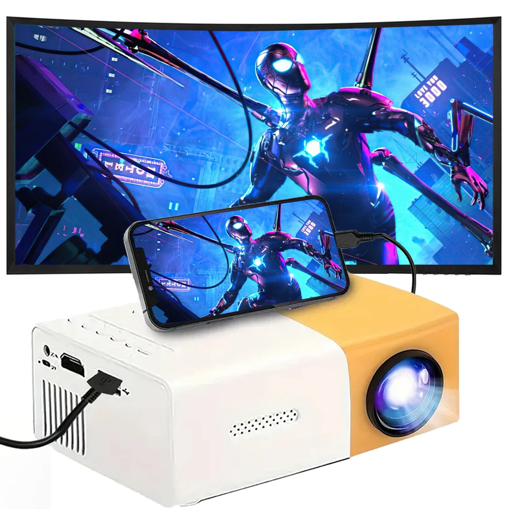 Mini Proyector Led Ultra Vision 4K | 50% De Descuento + Envío Gratis