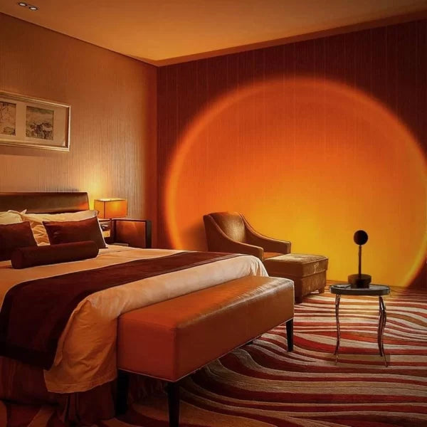 Lámpara Efecto Atardecer | 50% De Descuento + Envío Gratis