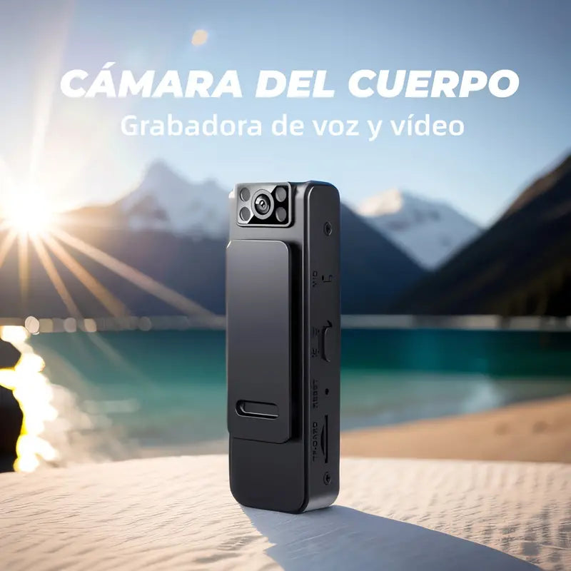 MINI CÁMARA BODYCAM | 50% DE DESCUENTO + ENVÍO GRATIS