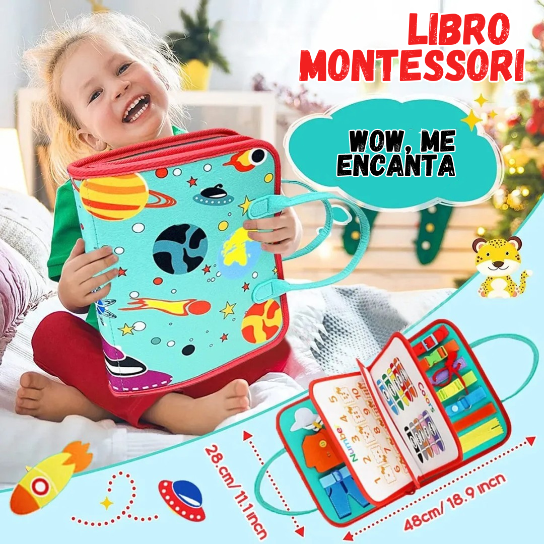LIBRO SENSORIAL MONTESSORI | 50% DE DESCUENTO + ENVÍO GRATIS