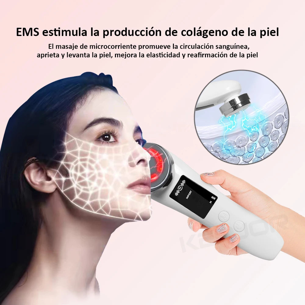 Masajeador De Radiofrecuencia Facial Anti-arrugas | 50% Descuento + Envío Gratis