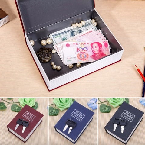 Mini Caja Fuerte De Seguridad BookBlock | 50% De Descuento + Envío Gratis
