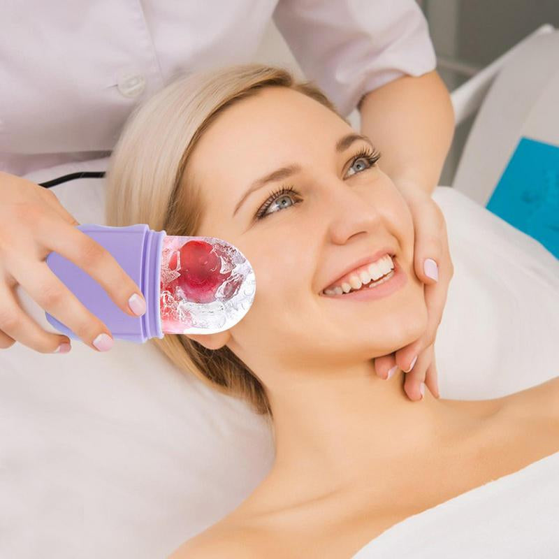 Molde Masajeador Facial de Hielo | 50% De Descuento + Envio Gratis