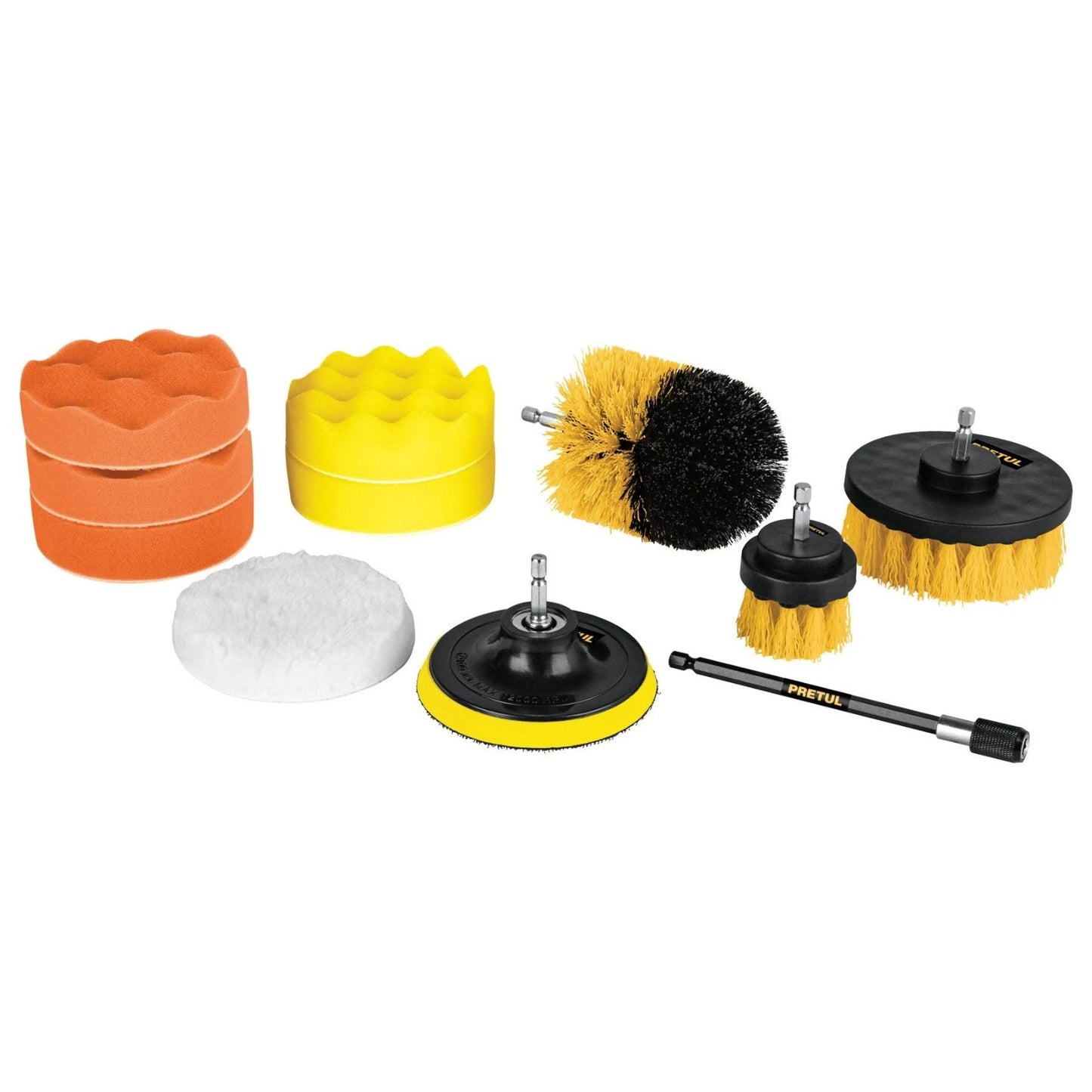 Kit 11 Accesorios De Limpieza Y Pulido Para Taladro | 50% Off + Envío Gratis