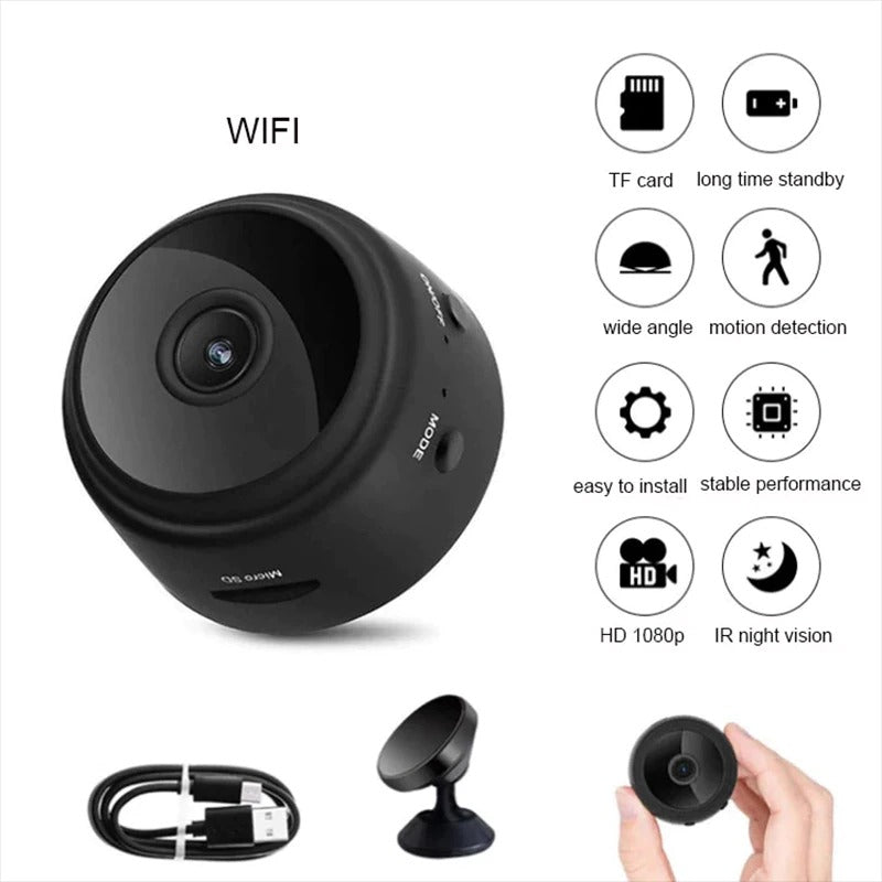 Mini Cámara Espía A9 Wifi Cámara Inalámbrica