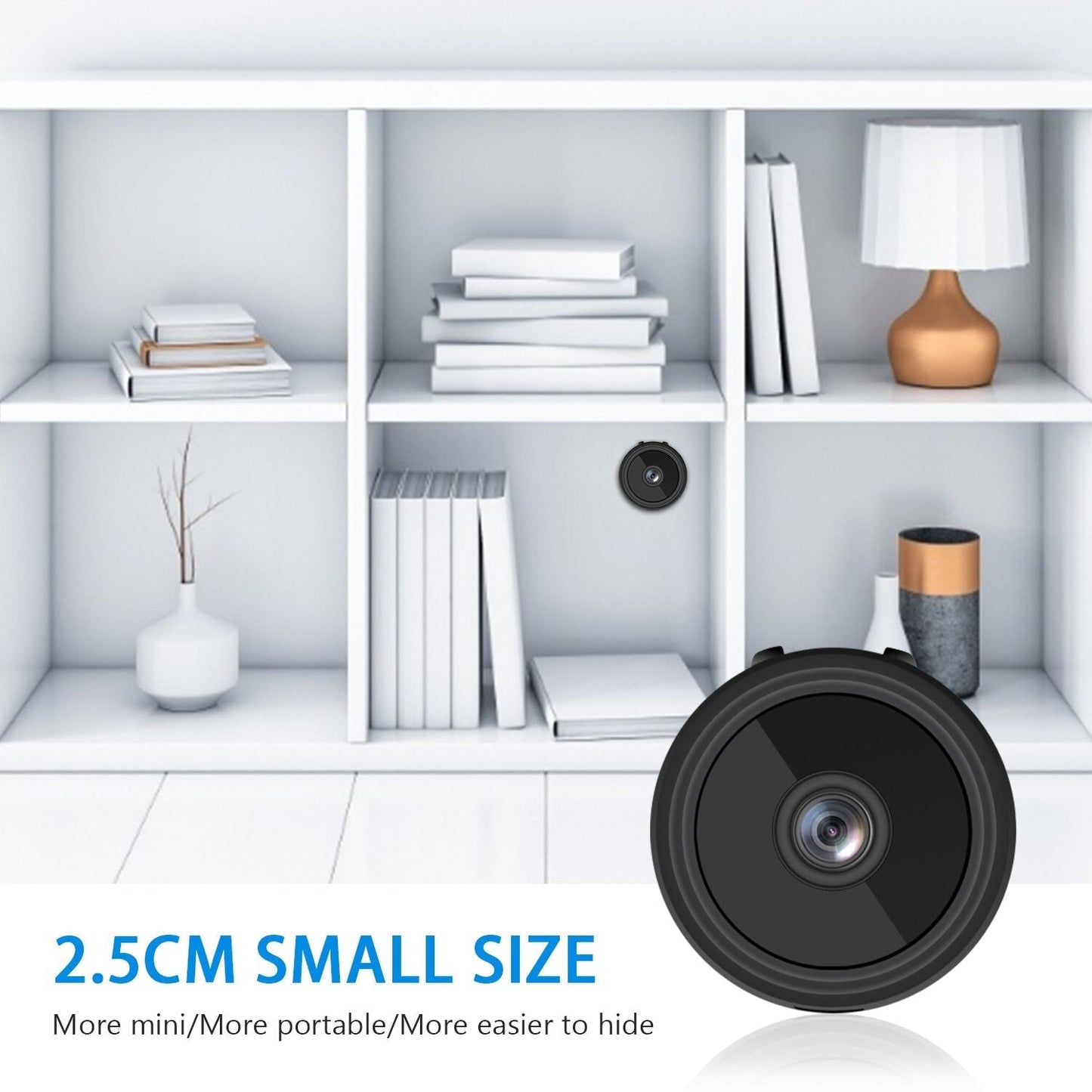 Mini Cámara Espía A9 Wifi Cámara Inalámbrica