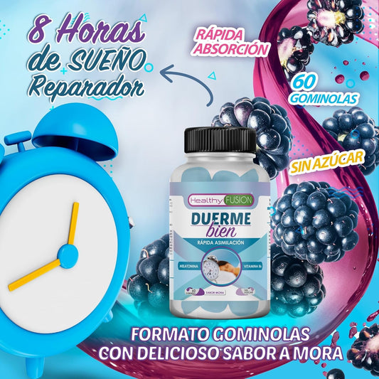 Duerme Bien | Gomitas Para Dormir x 60 unds - 50% De Descuento + Envío Gratis