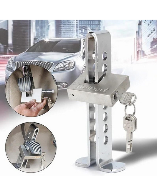 SEGURO DE PEDAL PARA CARRO ANTIRROBO | 50% OFF + ENVÍO GRATIS