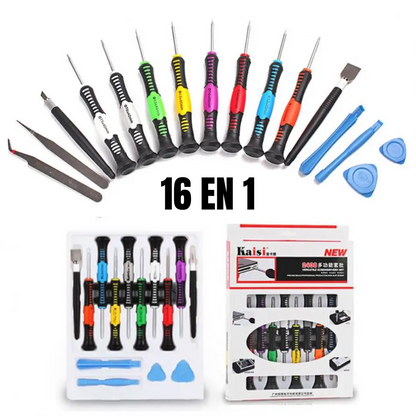 KIT HERRAMIENTAS DE PRECISIÓN 16 EN 1 | 50% DE DESCUENTO + ENVÍO GRATIS