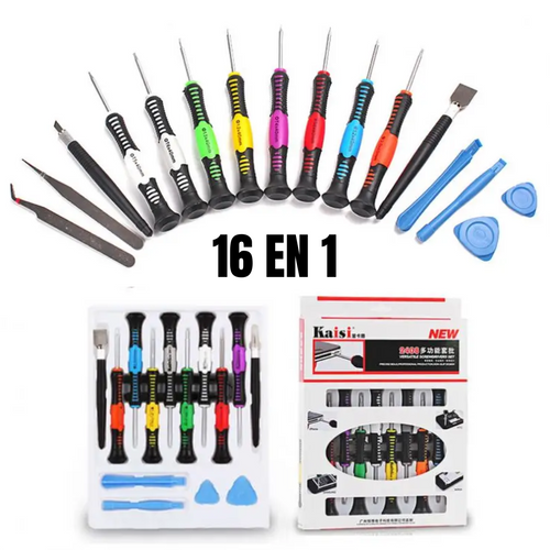 KIT HERRAMIENTAS DE PRECISIÓN 16 EN 1 | 50% DE DESCUENTO + ENVÍO GRATIS