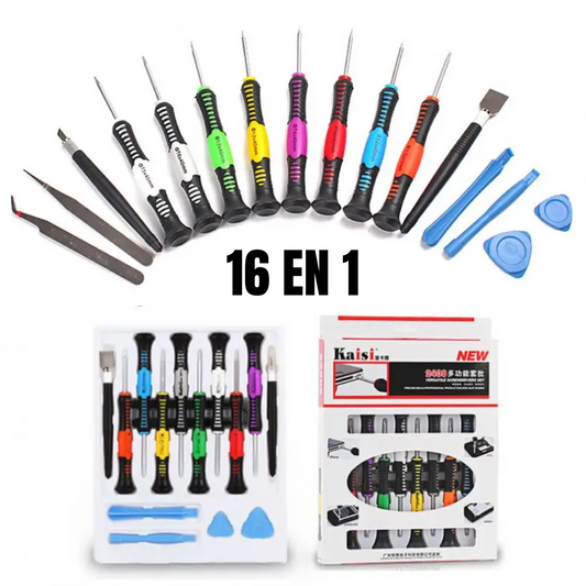 KIT HERRAMIENTAS DE PRECISIÓN 16 EN 1 | 50% DE DESCUENTO + ENVÍO GRATIS