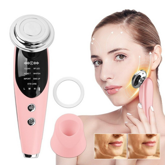 Masajeador De Radiofrecuencia Facial Anti-arrugas | 50% Descuento + Envío Gratis