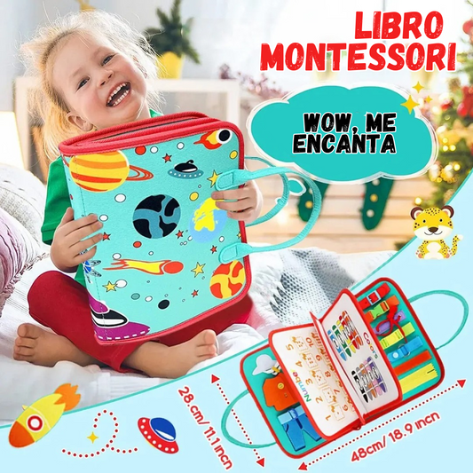 LIBRO SENSORIAL MONTESSORI | 50% DE DESCUENTO + ENVÍO GRATIS
