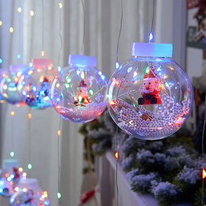 Cascada de Esferas Mágicas Navideñas | 50% de Descuento + Envío Gratis
