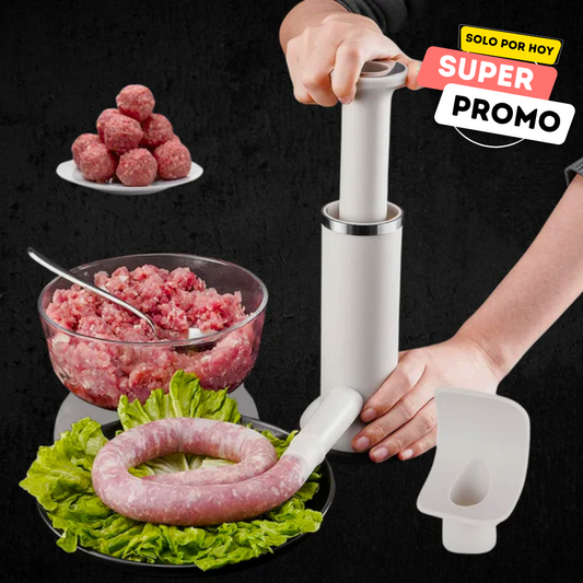 Embutidor de Carne Manual | 50% De Descuento + Envío Gratis