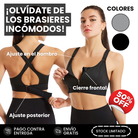 FlexiBra | Brasier Corrector Deportivo 3 en 1 - 50% de Descuento + Envío Gratis