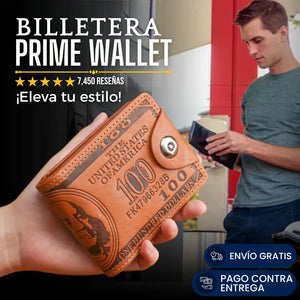Billetera PrimeWallet | 50% De Descuento + Envío Gratis