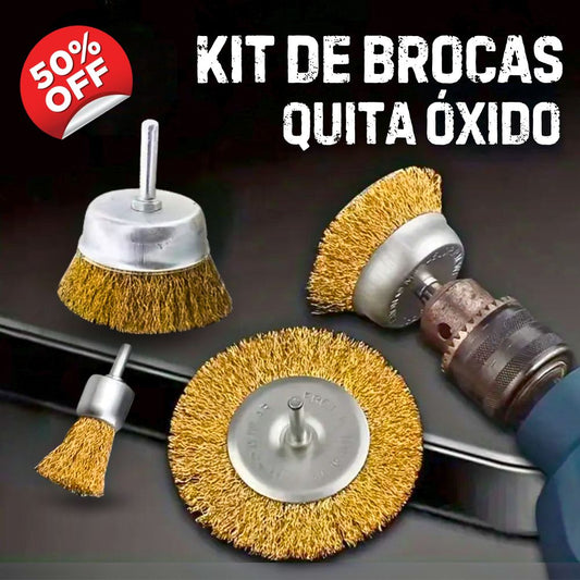 Kit De Brocas Quita Oxido x 3 | 50% De Descuento + Envío Gratis
