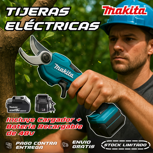 Makita PowerCut 48V | Tijeras De Poda Eléctricas Makita Originales + Envío Gratis