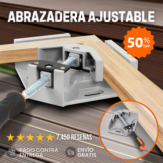FijaPro | Abrazadera Ajustable De Aluminio | 50% De Descuento + Envío Gratis