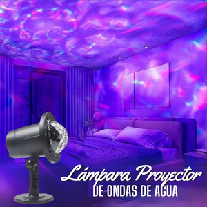 Lámpara Proyector Ondas De Agua | 50% De Descuento + Envío Gratis