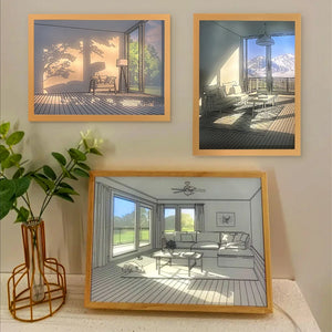 CUADRO DECORATIVO DE ARTE RETROILUMINADO | 50% OFF + ENVÍO GRATIS