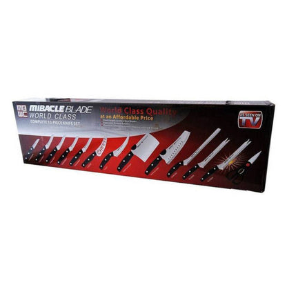 Set 13 Cuchillos Profesionales En Acero Inoxidable | 50% De Descuento