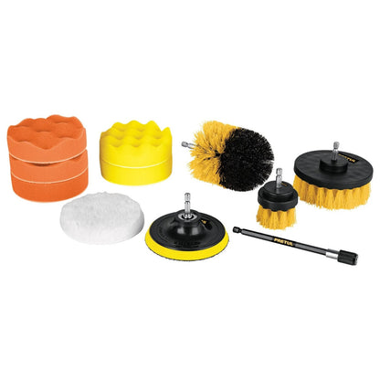 Kit 11 Accesorios De Limpieza Y Pulido Para Taladro | 50% Off + Envío Gratis