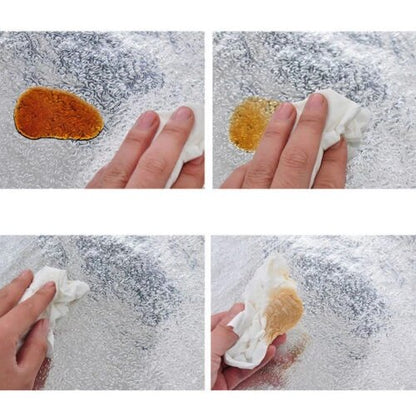 ROLLO DE ALUMINIO ADHESIVO PARA COCINA EVITA LAS MANCHAS DE GRASA