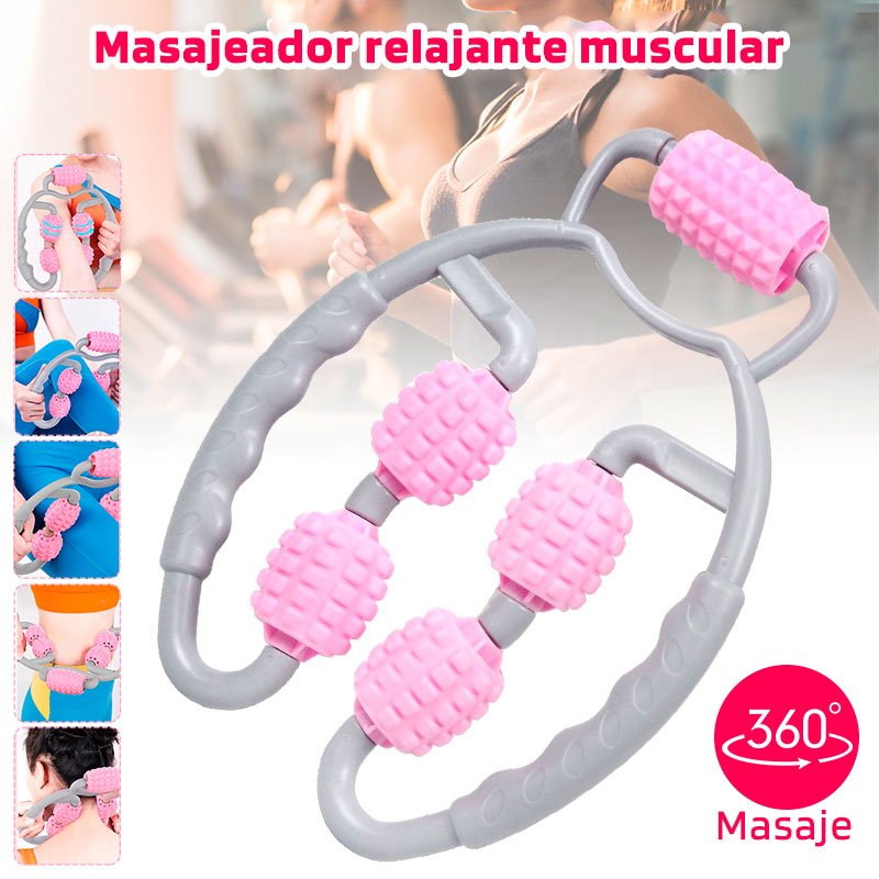 Rodillo Masajeador Relajante 360°