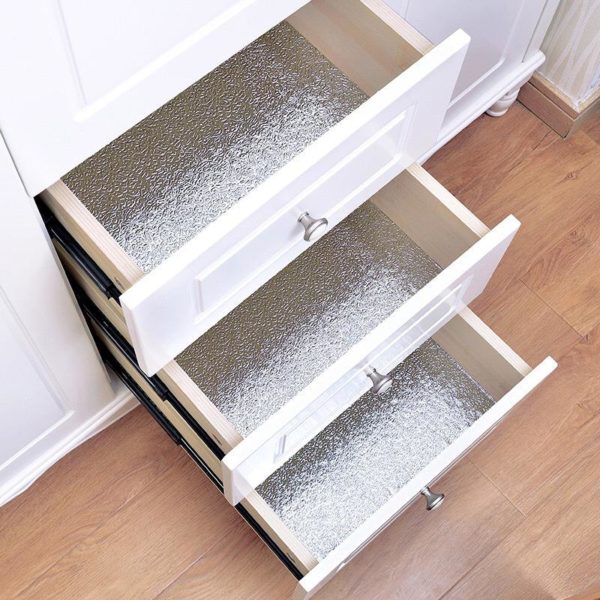 ROLLO DE ALUMINIO ADHESIVO PARA COCINA EVITA LAS MANCHAS DE GRASA